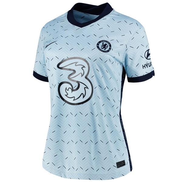 Camiseta Chelsea Segunda Equipación Mujer 2020-2021 Azul